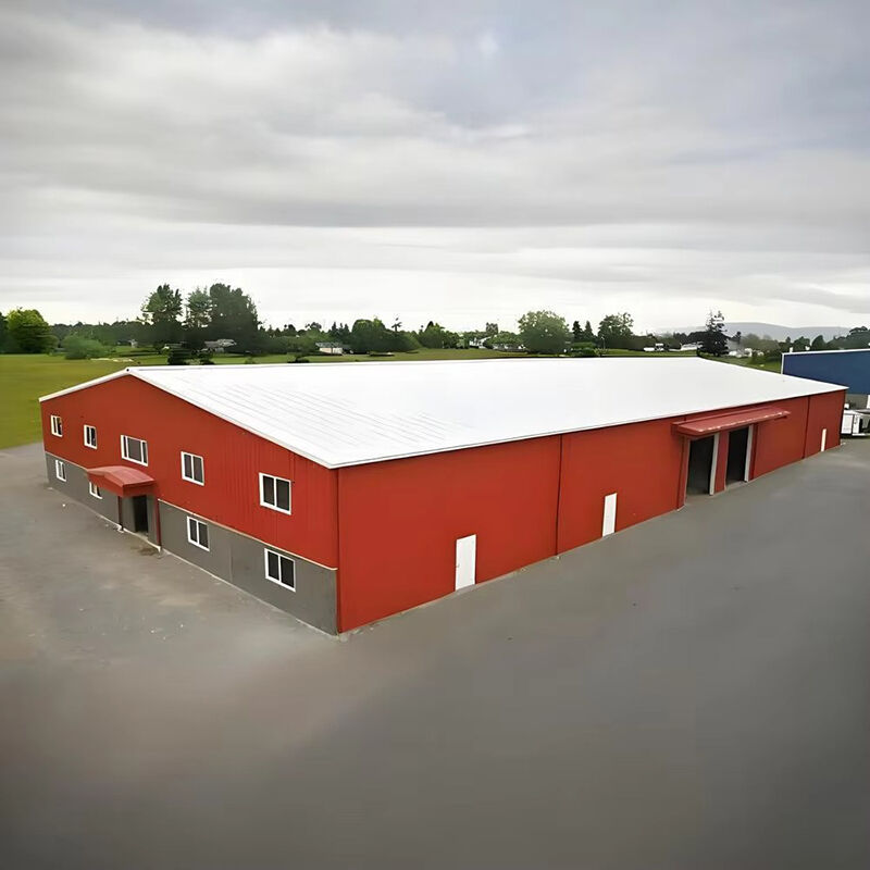 2 Story Barn Garage Prefab Steel Structure Kits