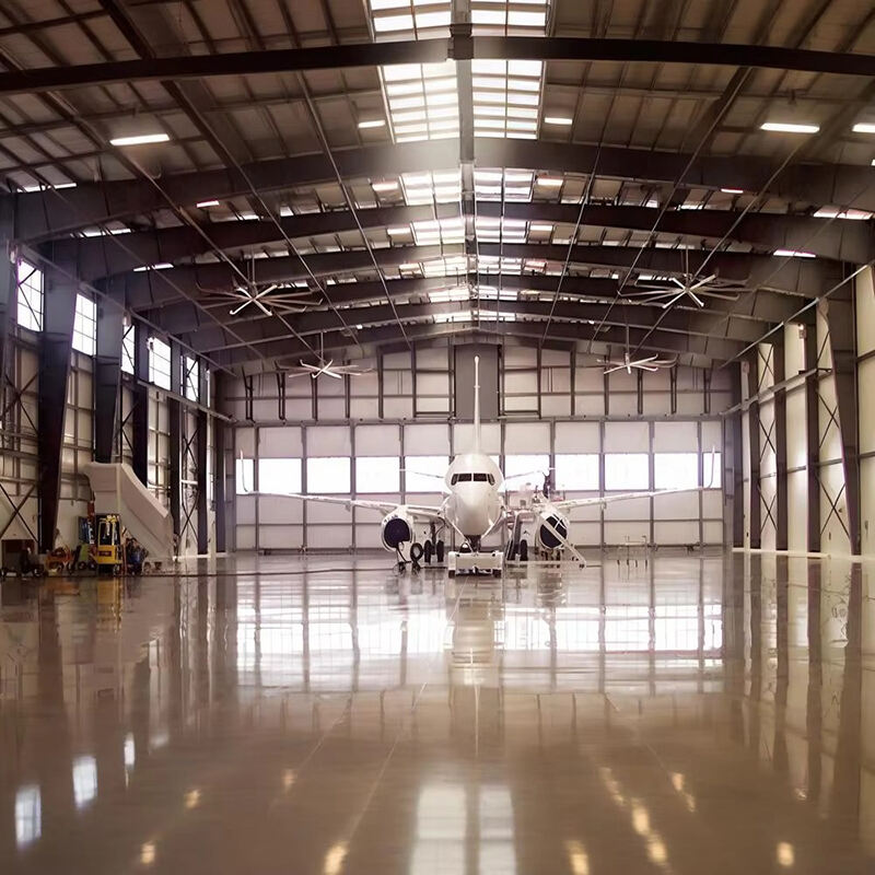 Heavy-Duty Prefabricated Workshop Steel Structure Hangar Steel Fabrication Building Industry Steel Building