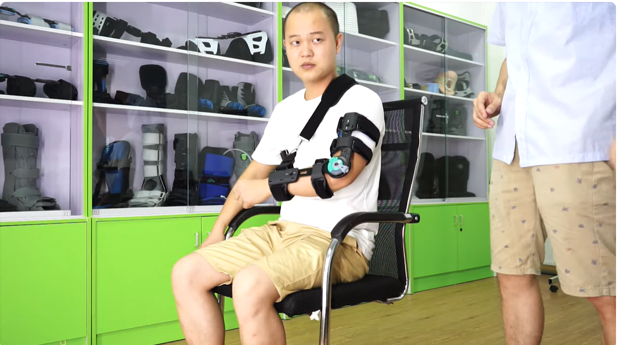 How to wear ROM elbow braces