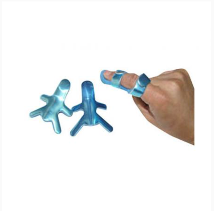 Aluminum Frog hand finger splints orthotic braces with foam padding factory outlet