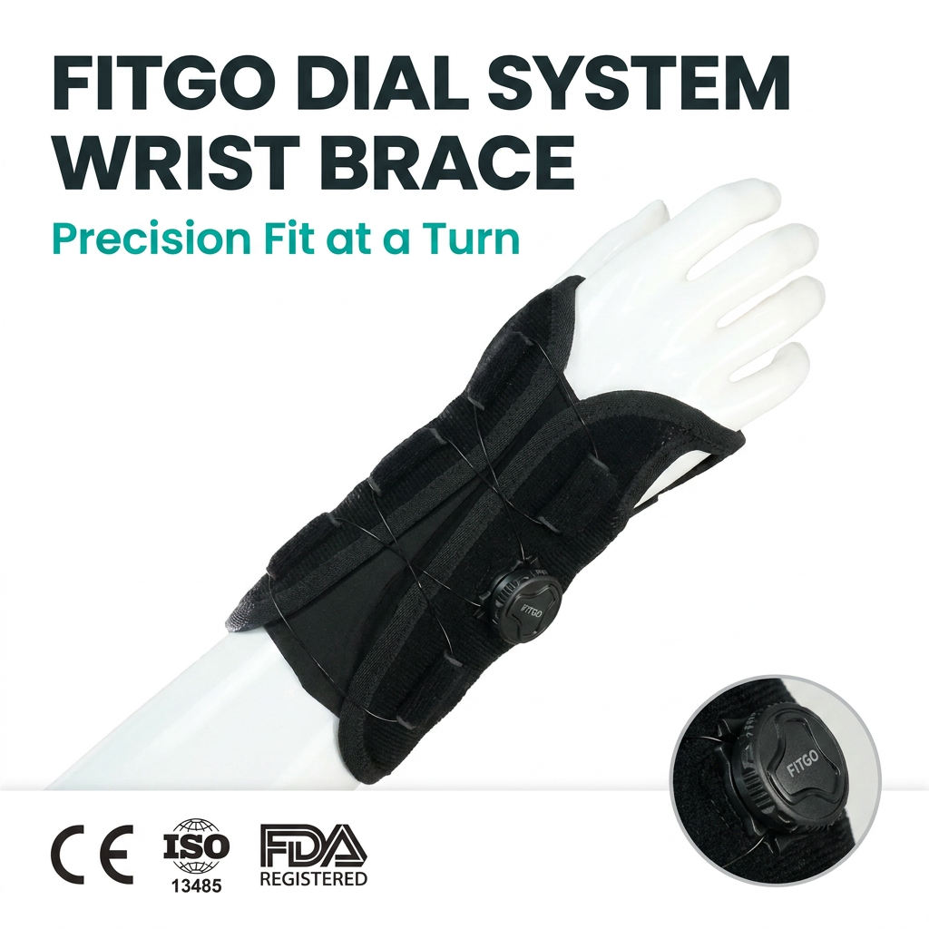 Fitgo Dial-stelsel Polssteun