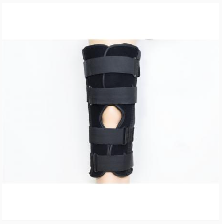 Adjustable Tri-panel knee immobilizer braces with aluminum stays customized manufacturer
