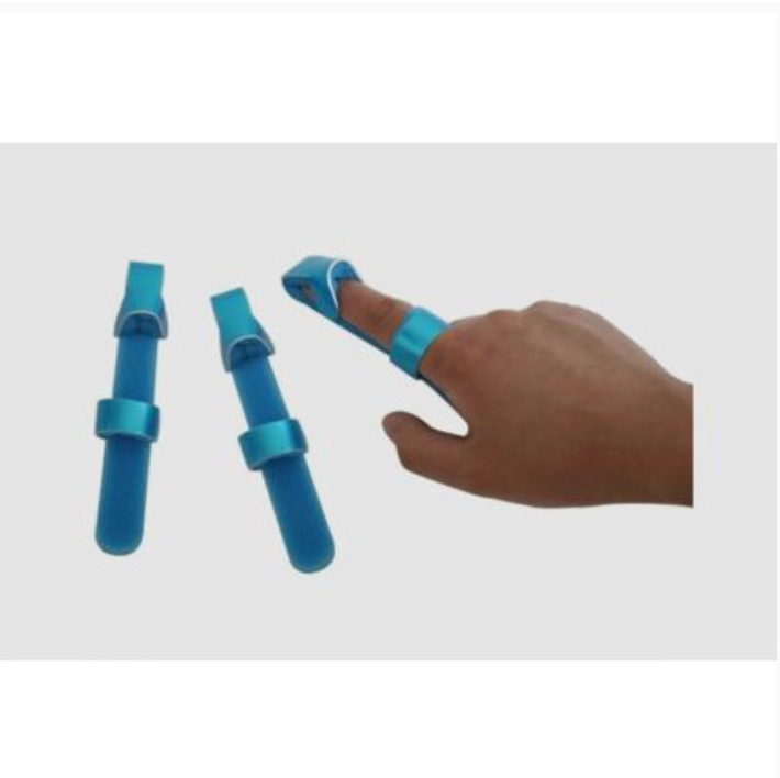 Medical and sports Baseball Finger splint braces with alunimum and foam