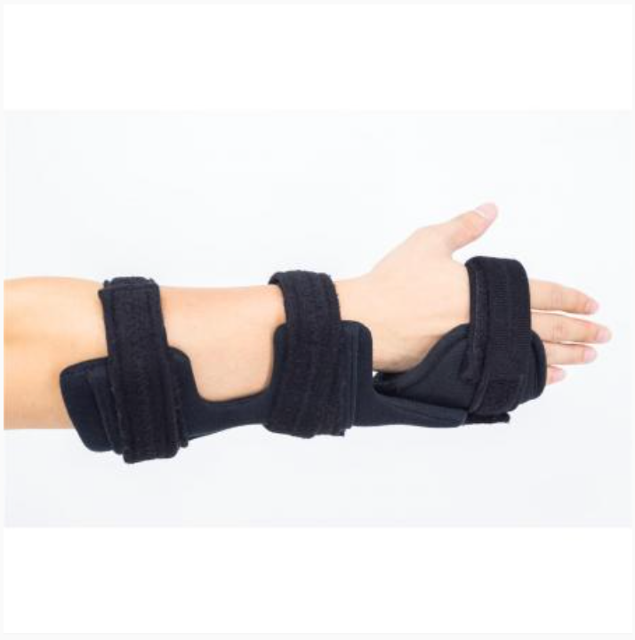 Adjustable angle Forearm wrist splints and hand braces for carpal tunnel