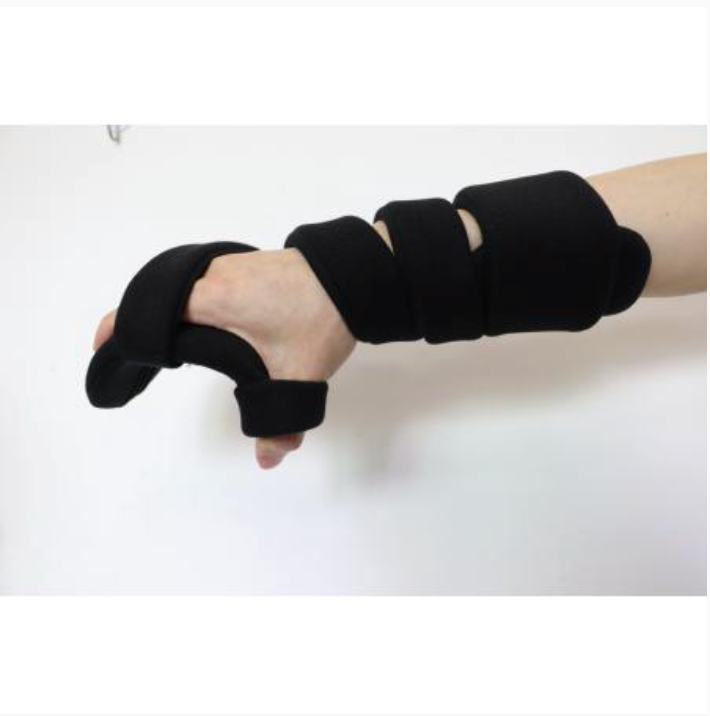 Adjustable angle Forearm wrist splints and hand braces for carpal tunnel