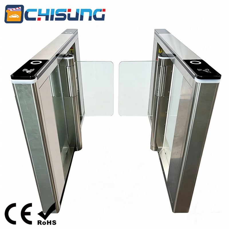 CSSG202 304 Stainless Steel Servo Speed Gate Pedestrian Access Control Turnstile for Office & Station