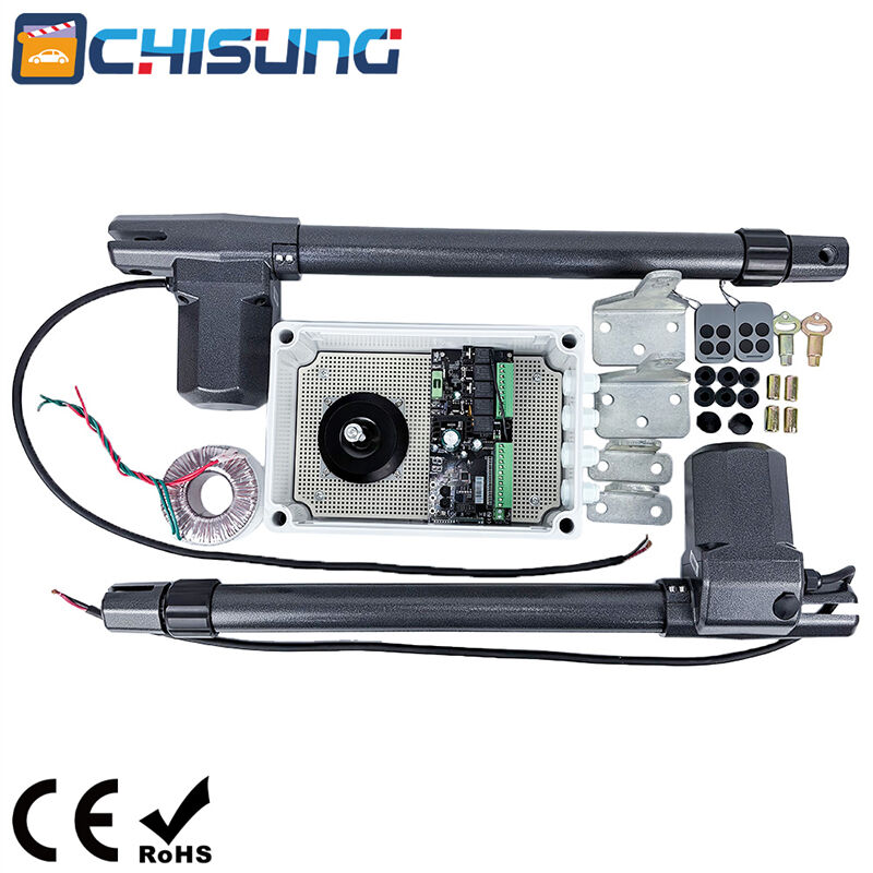 CHISUNG CSSGO-10 Smart Expandable Swing Gate Opener for Villa & Factory with DC24V Motor & Remote Control