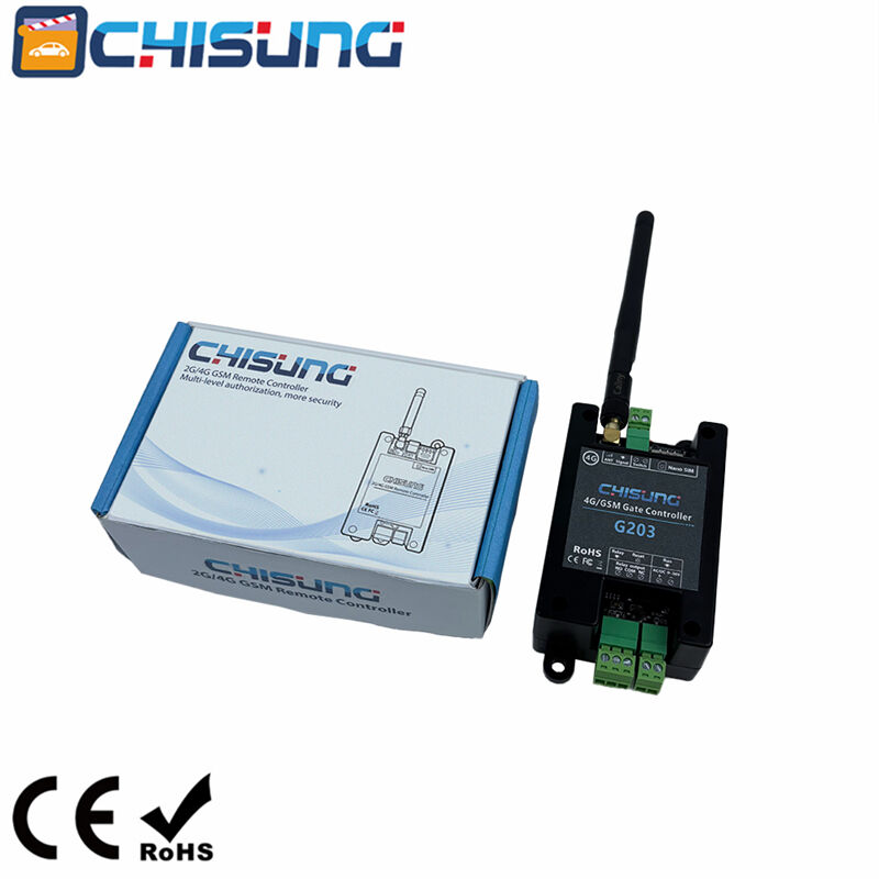 G203 2G/4G GSM Gate Controller Door Opener Signal Sender Remote Relay Access Control Unit Switch