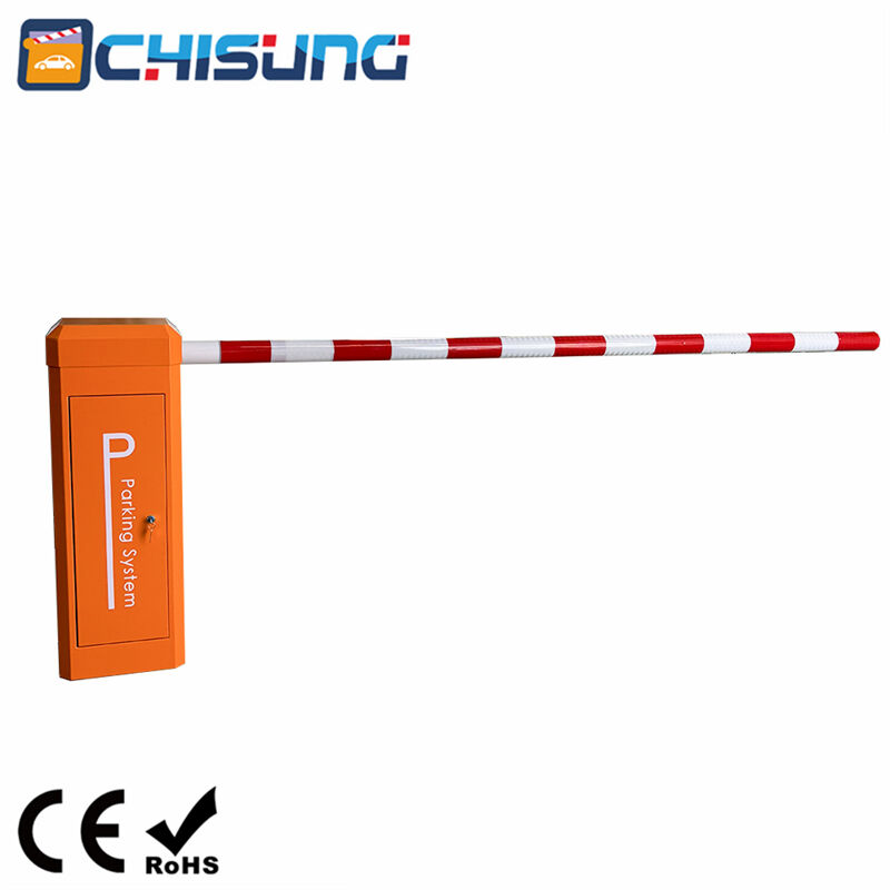 CSEDZ101B 0.9s Fast Opening Servo Barrier Gate | 3M Carbon Fiber Round Boom Parking Lot Automatic Gate