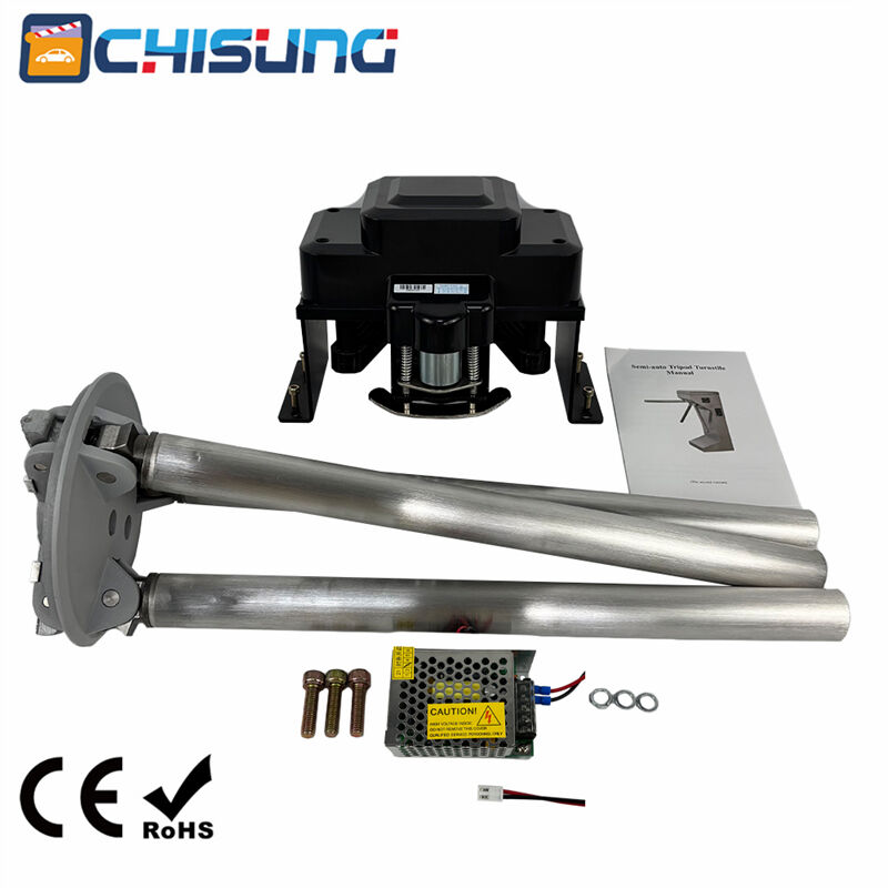 CSETSM05 Semi-Auto Tripod Turnstile Mechanism Precision Moulding Technology Pedestrian Access Control