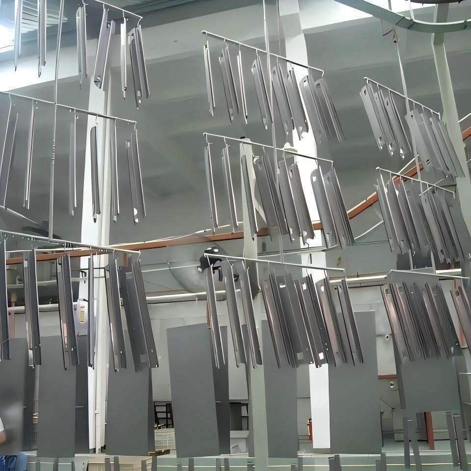 Home Appliance Parts Powder Coating Line 