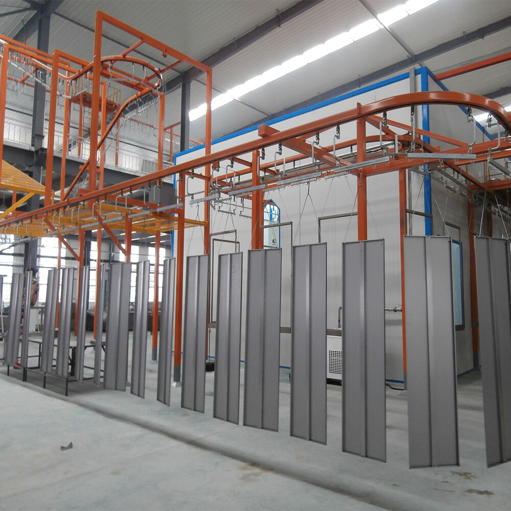 Efficient Overhead Monorail Conveyor System for Painting Lines