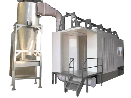 Semi-Automatic Powder Coating Line for Metals Parts 