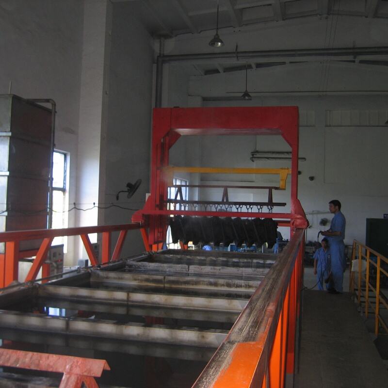 Semi-Automatic Powder Coating Line for Metals Parts 