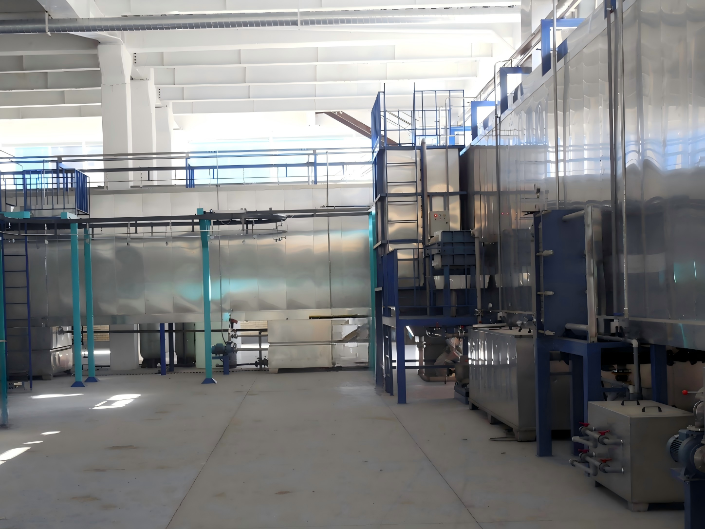 Home Appliance Parts Powder Coating Line 