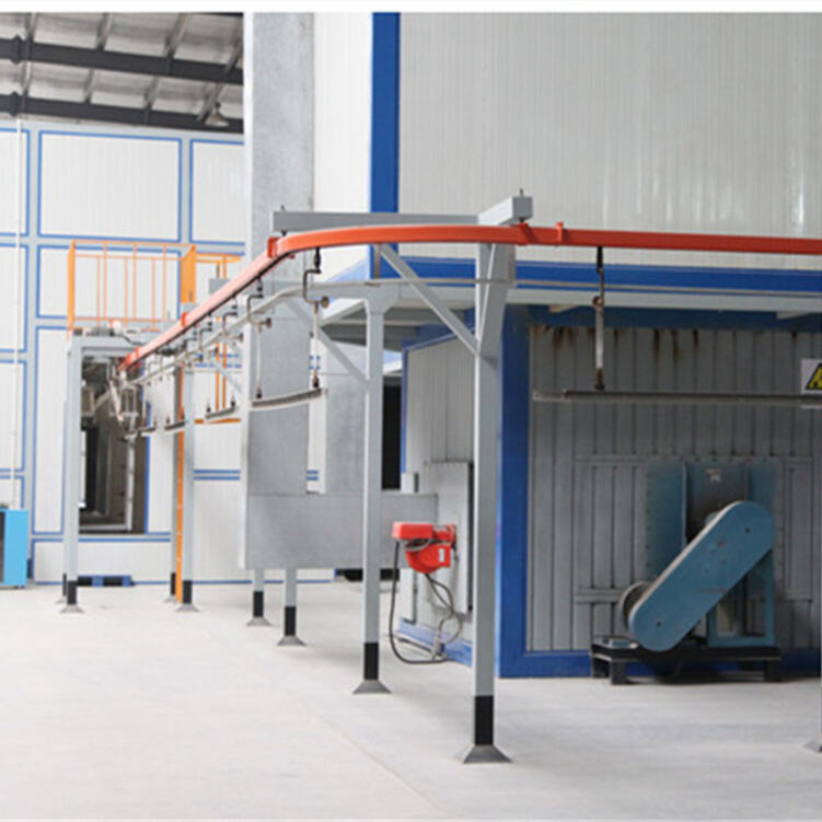 Efficient Overhead Monorail Conveyor System for Painting Lines