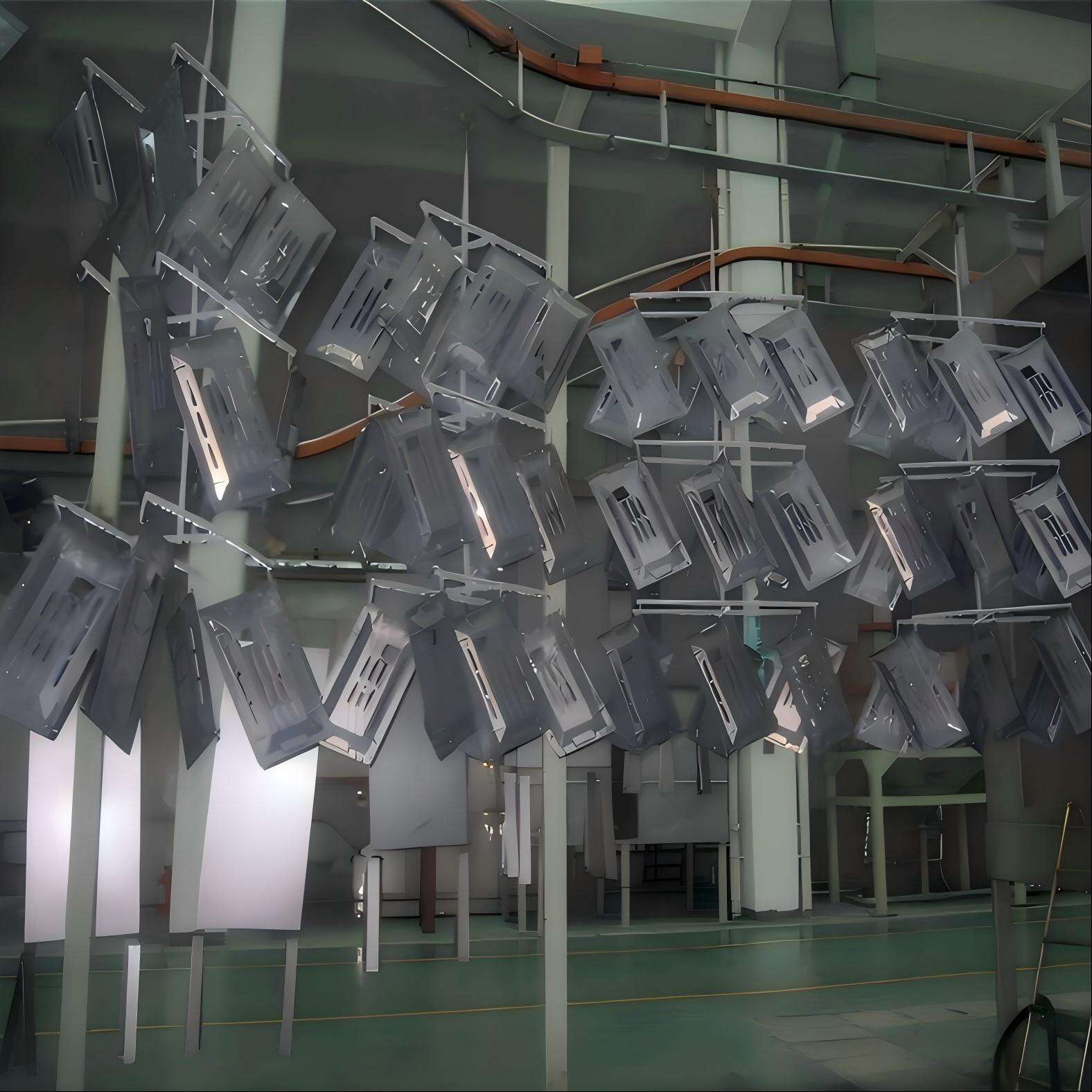 Home Appliance Parts Powder Coating Line 