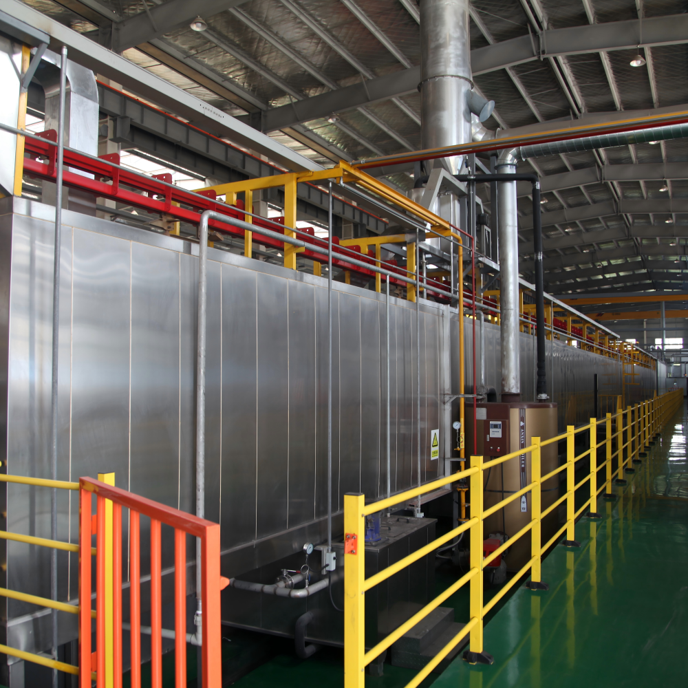 Intelligent Storage Rack Powder Spraying Line