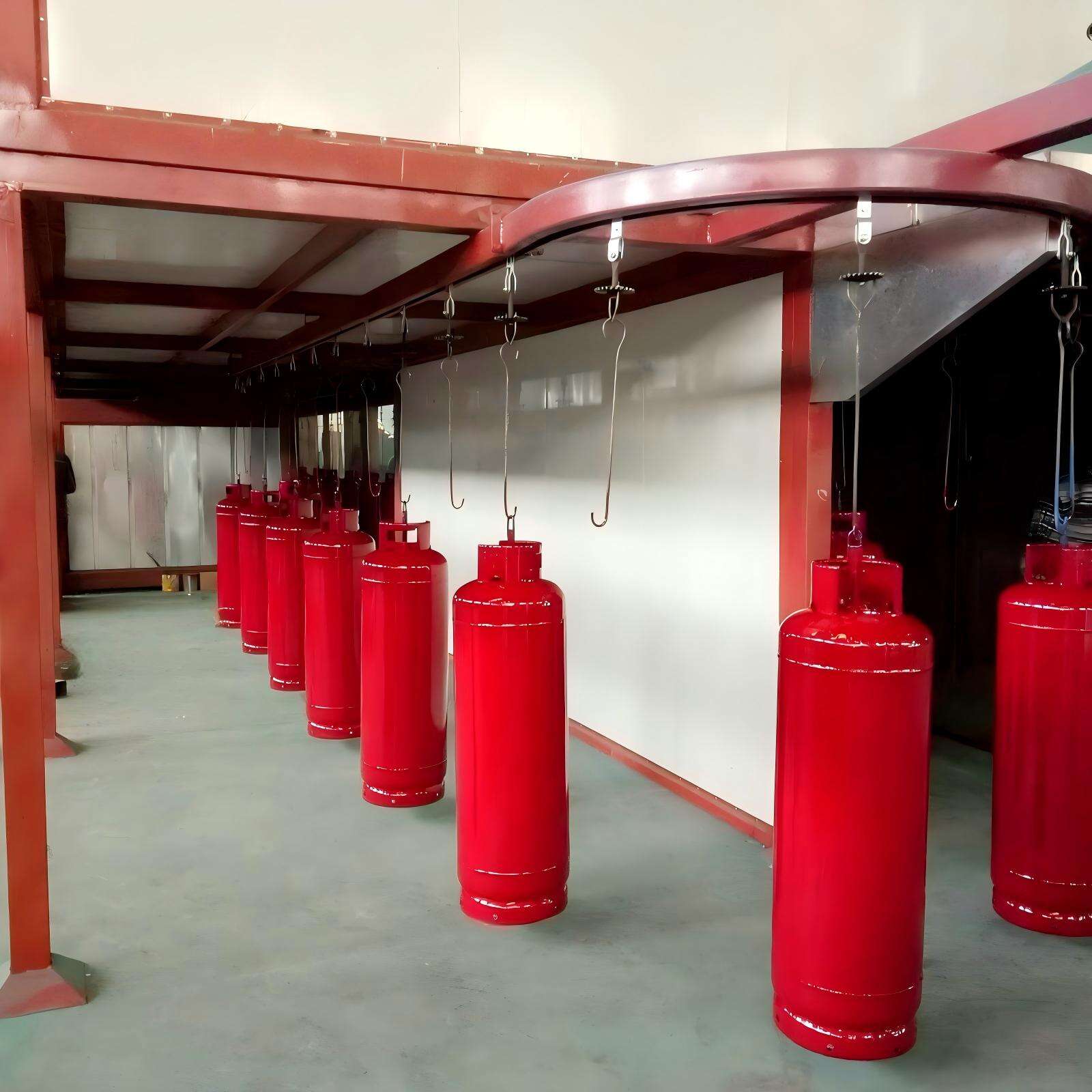 Gas Cylinder Spray Powder Production Line