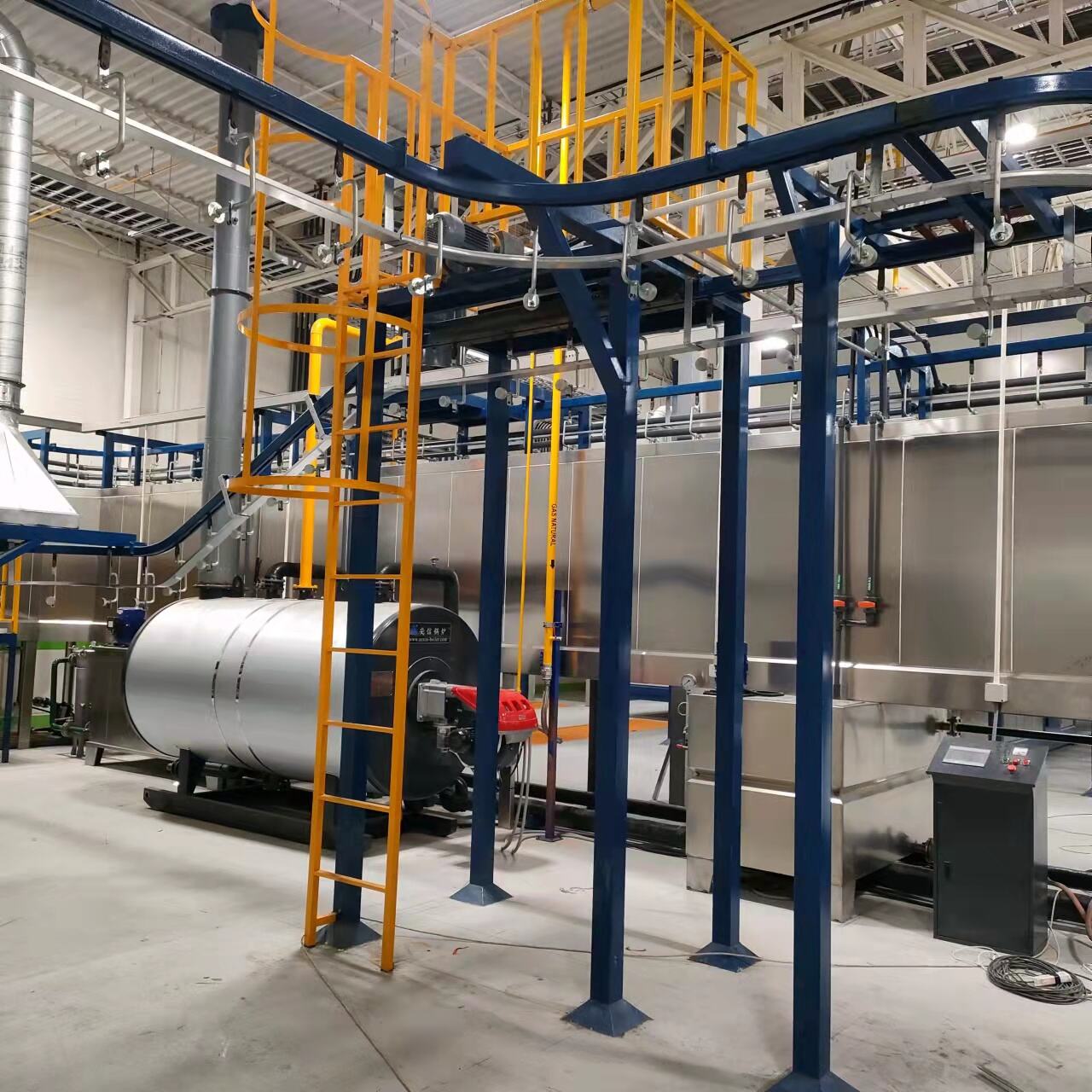 Industrial Automatic Spray Pretreatment Powder Coating Line – ISO 9001 ...