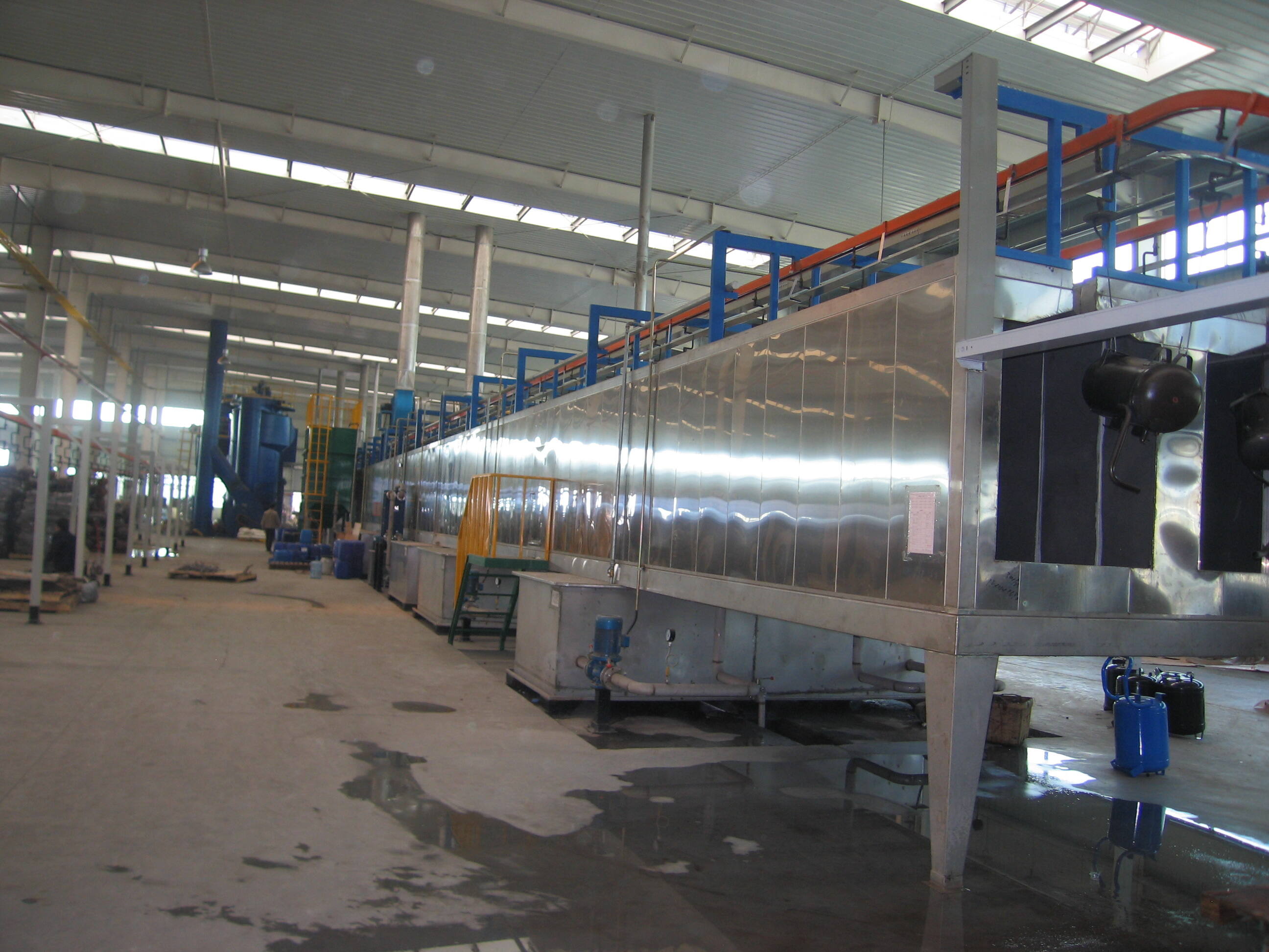 Fully Automatic Powder Coating Line for Metal Surfaces