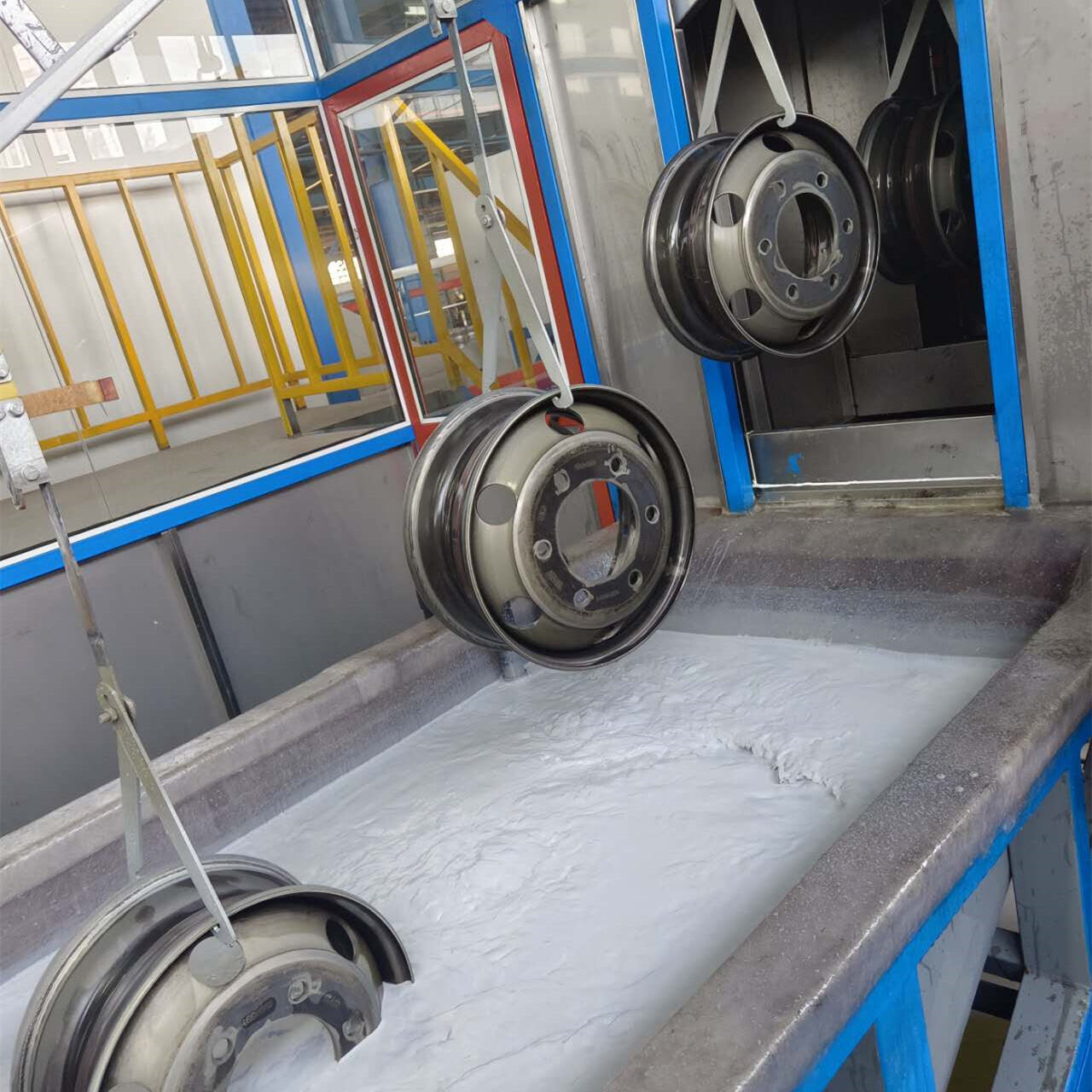 Steel Wheel Electro-coating and Powder Coating Line 