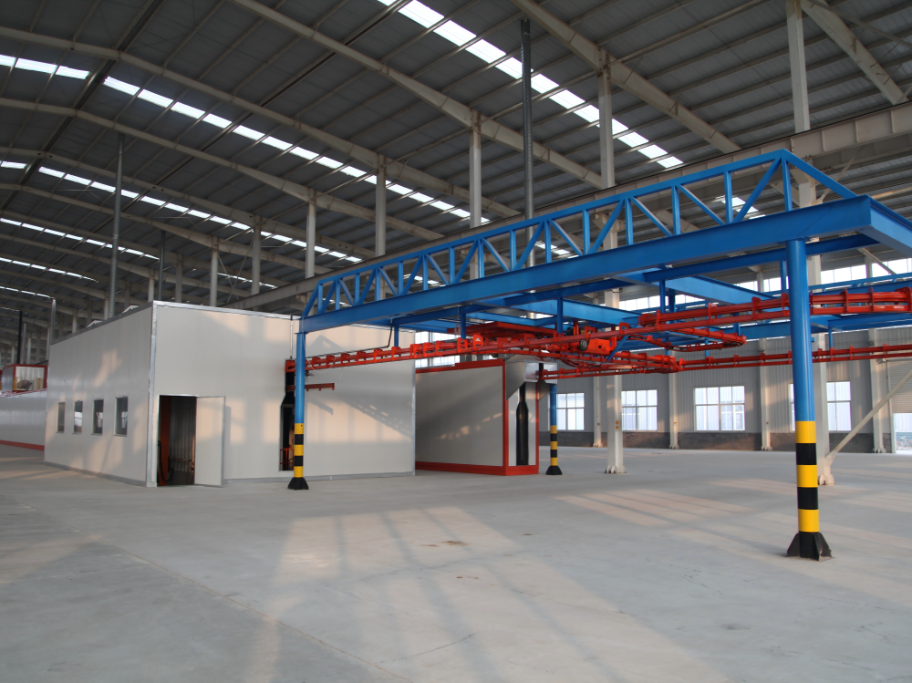 Intelligent Storage Rack Powder Spraying Line