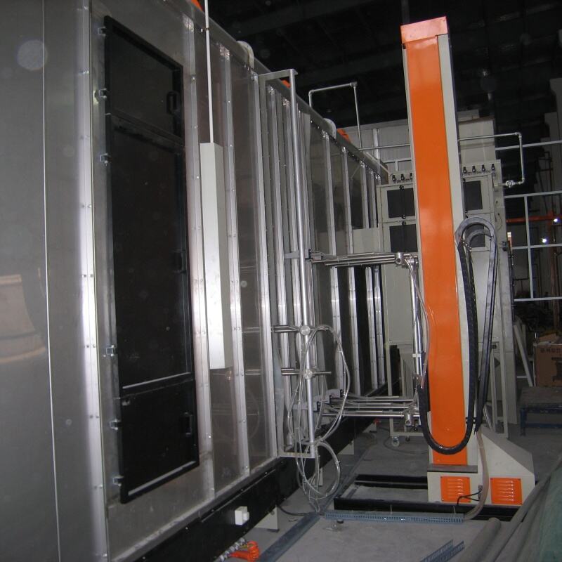 Semi-Automatic Powder Coating Line for Metals Parts 