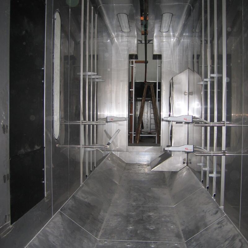 Semi-Automatic Powder Coating Line for Metals Parts 