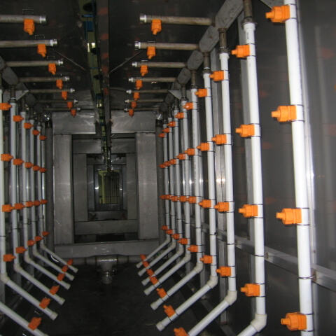 Spray Pretreatment System Used in Coating Line