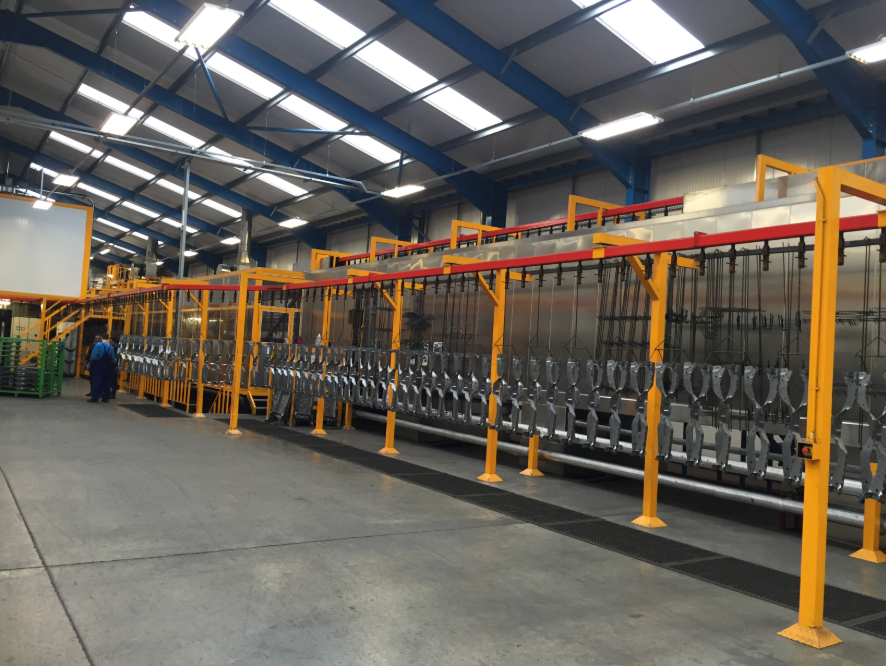 Spray Pretreatment & Electrophoretic Coating Line for Automotive Structural Parts