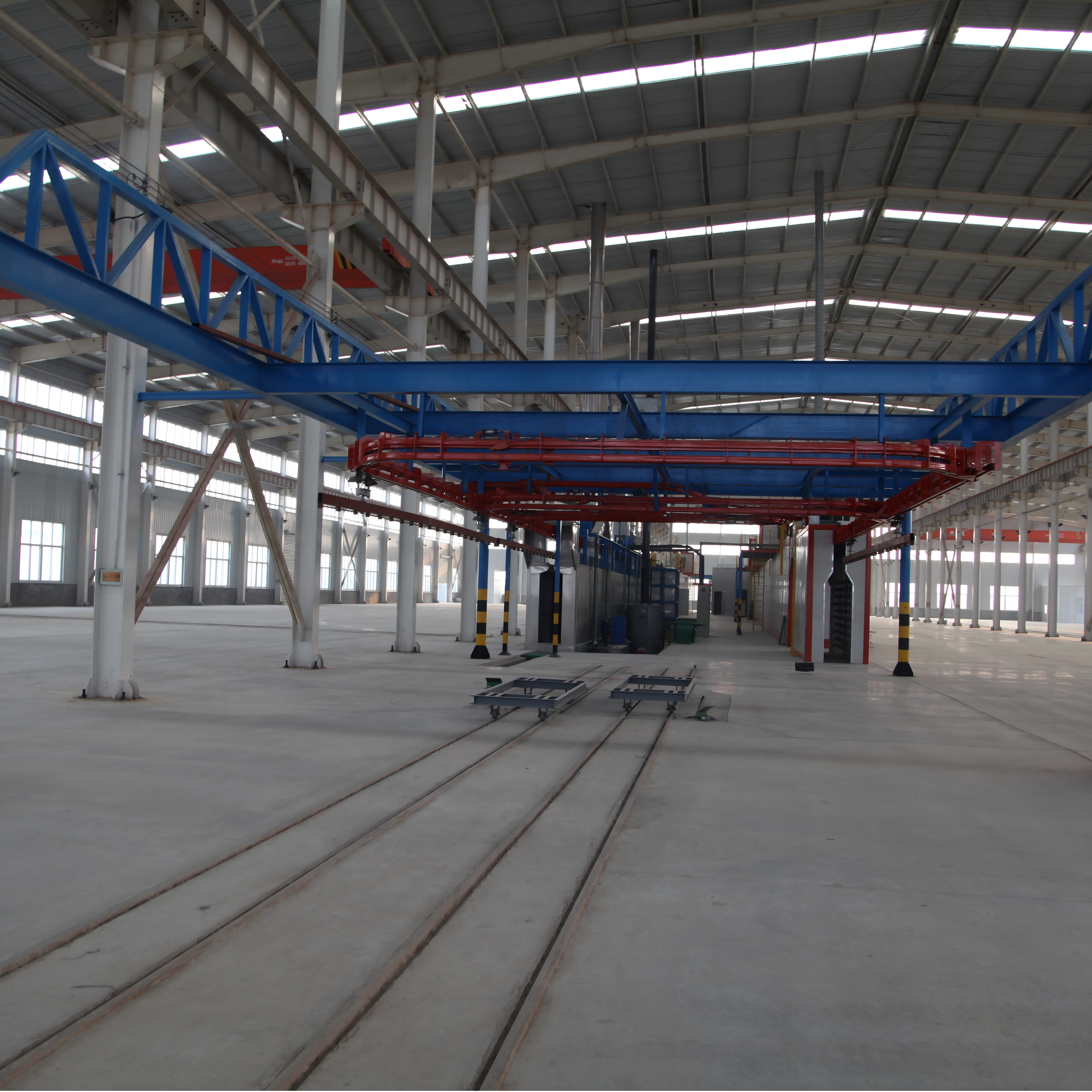 Intelligent Storage Rack Powder Spraying Line