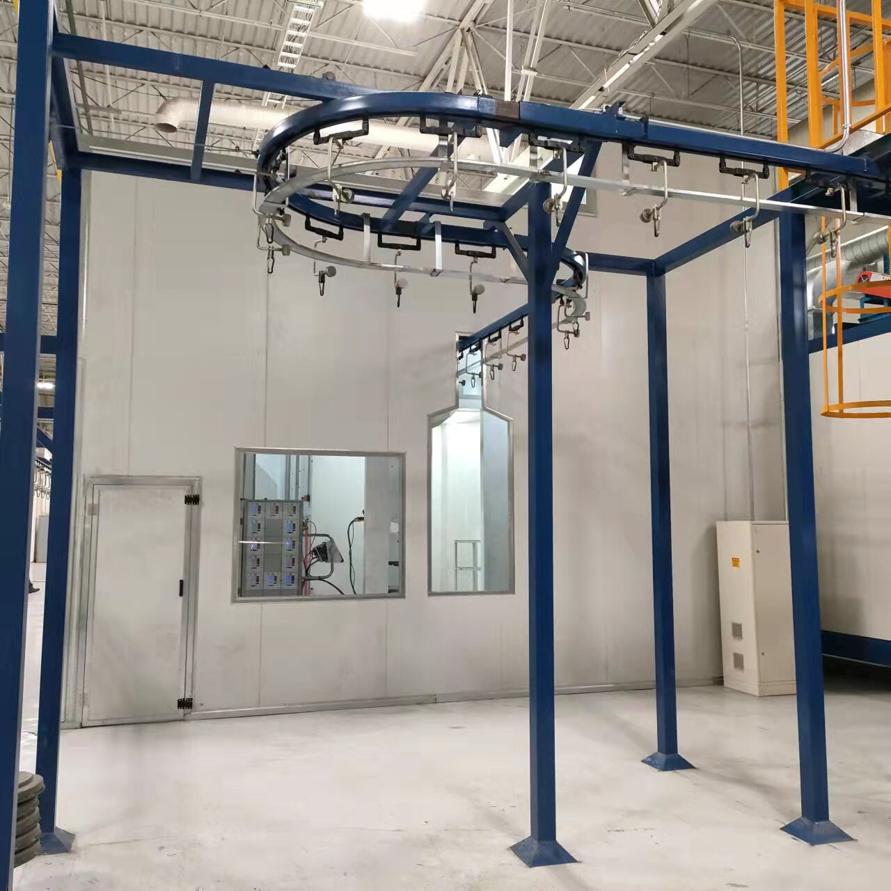 Industrial Automatic Spray Pretreatment Powder Coating Line – ISO 9001 ...