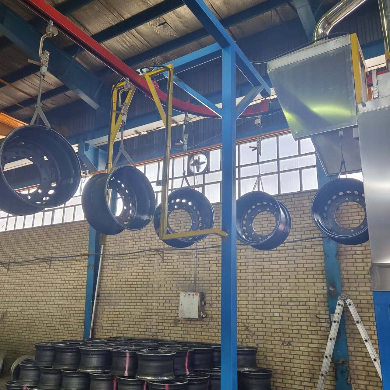 Steel Wheel Electro-coating and Powder Coating Line 