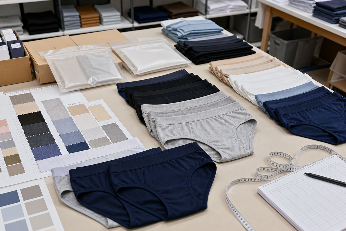 Low MOQ Underwear Manufacturing: Why 100-120 PCS Helps Startup Brands