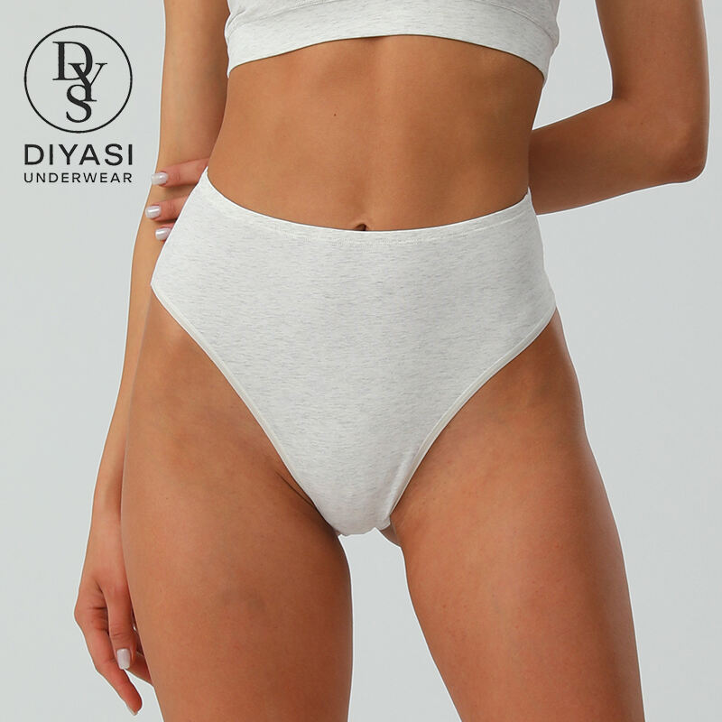 Plus Size Women’s High Waist Panties | Private Label Breathable High Leg Underwear