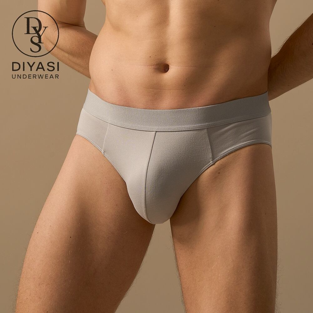 Plus Size Men's Low Rise Bikini Briefs – Soft Touch & Breathable Underwear | No Fly Design | Wholesale & Custom