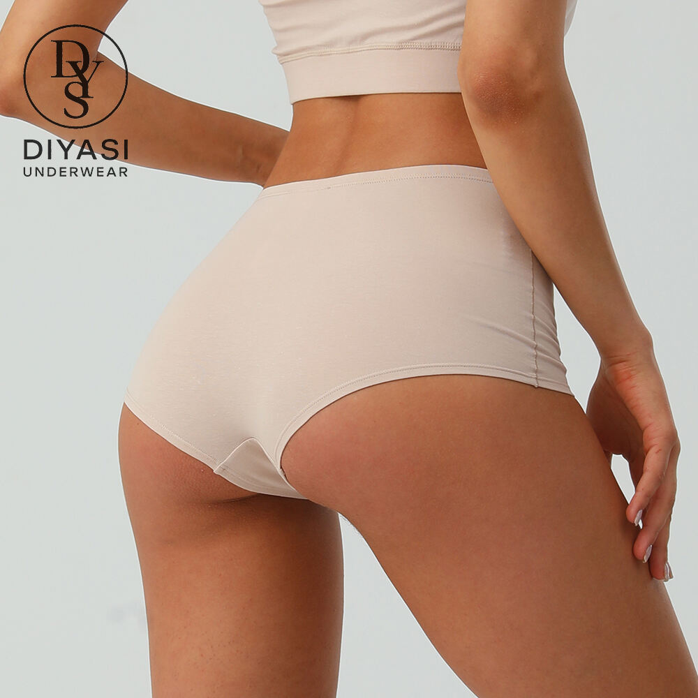 Comfort Women Boyshorts, High-Quality Cotton Underwear, Soft and Breathable Briefs