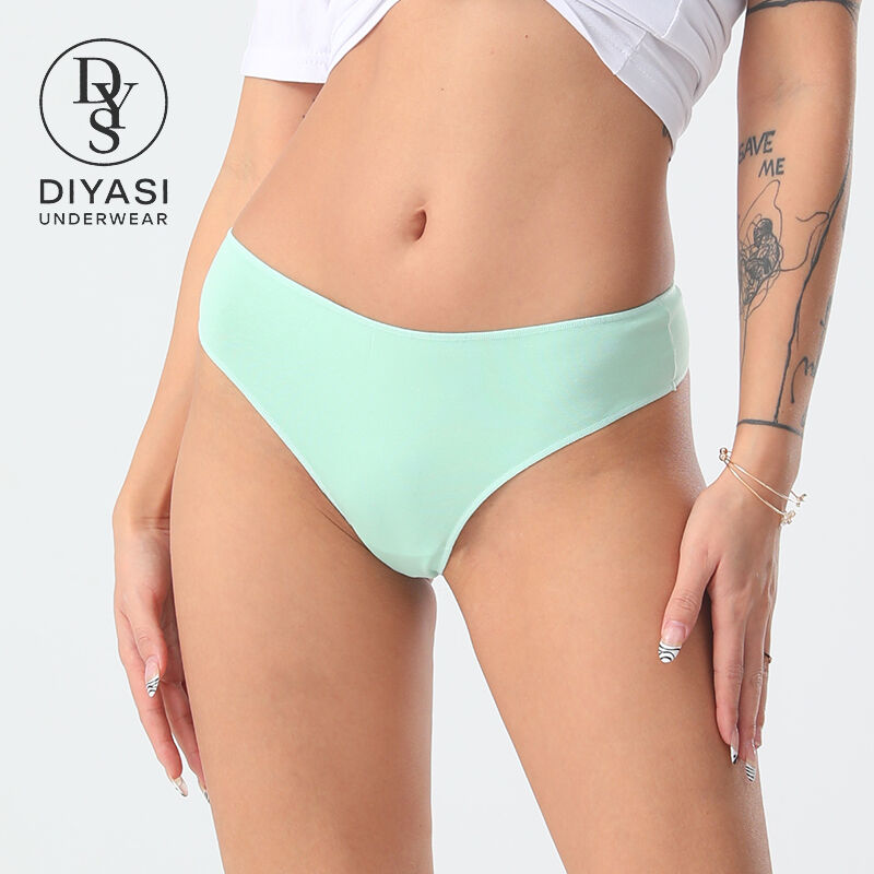 Ladies Microfiber G-String Thong Panties, Breathable and Comfortable Sexy Underwear