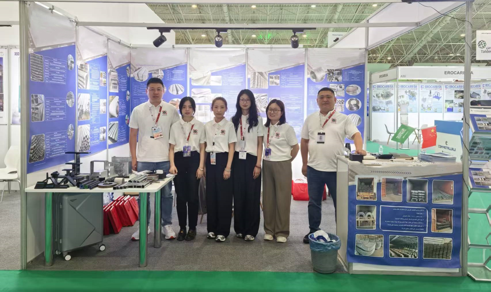 Attending the Steel Exhibition in Riyadh, Saudi Arabia to Expand Global Markets