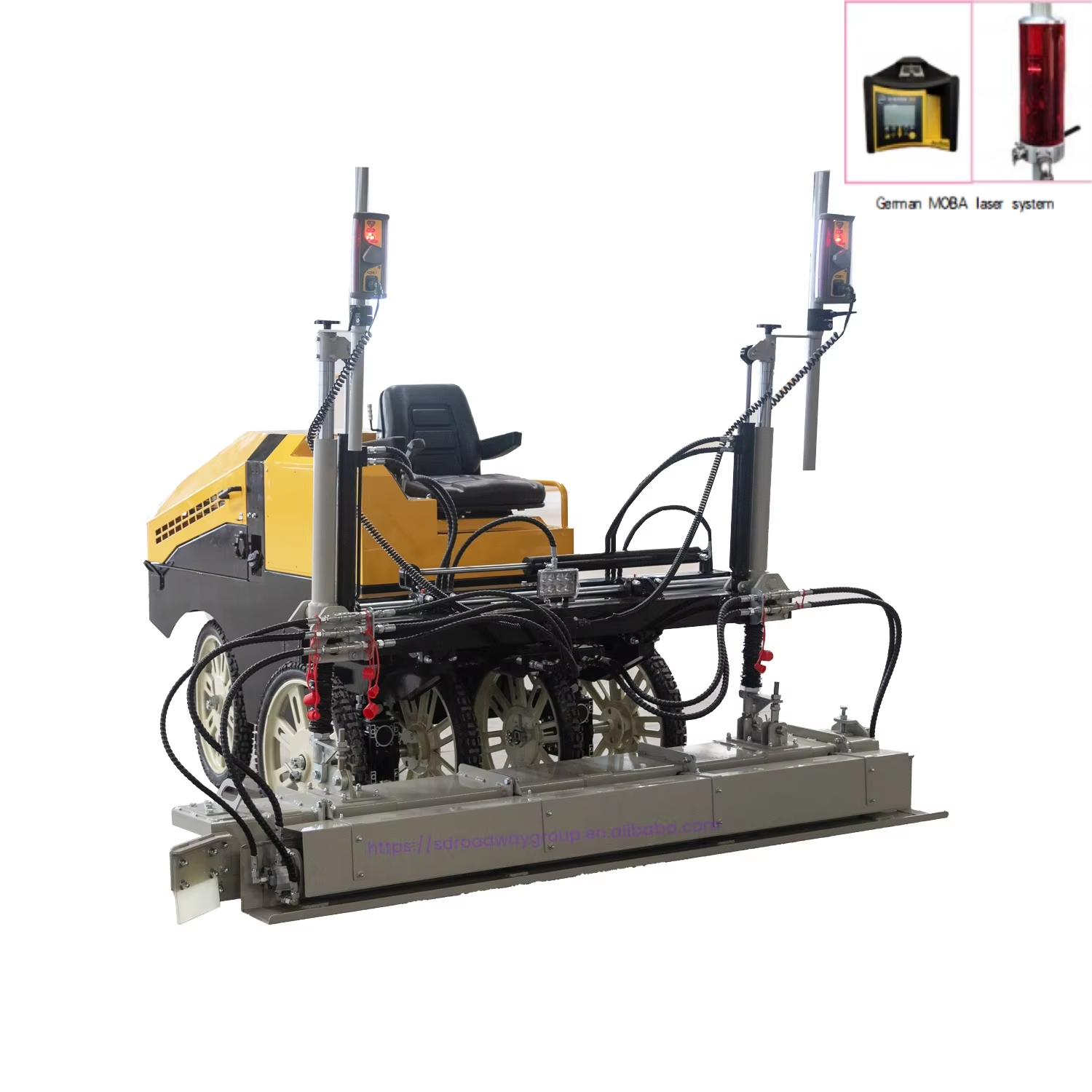 Laser Concrete Leveling Machine | High-Precision Floor Leveling & Grading​