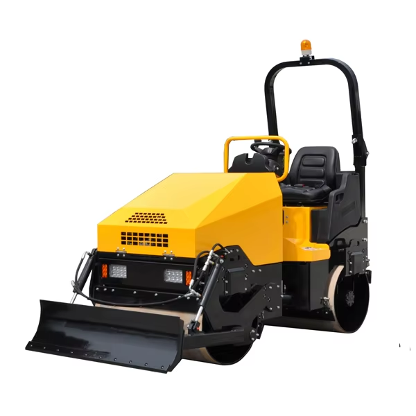Ride-On Double Drum Vibratory Roller: Combining Comfort and Performance