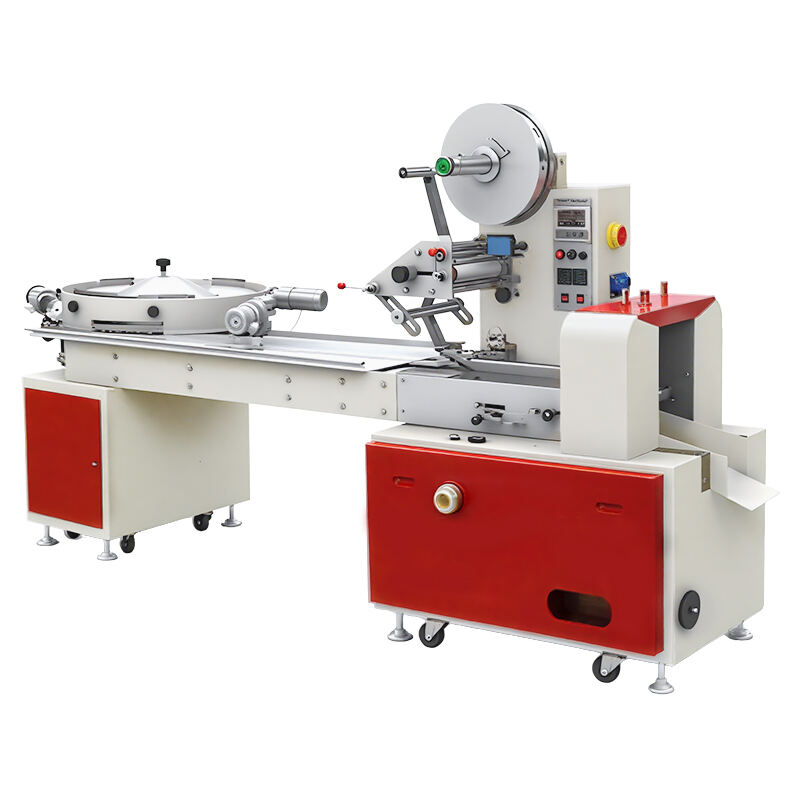  Automatic Horizontal High-speed automatic pillow type packer  for Food, Candy, and Bakery Packaging