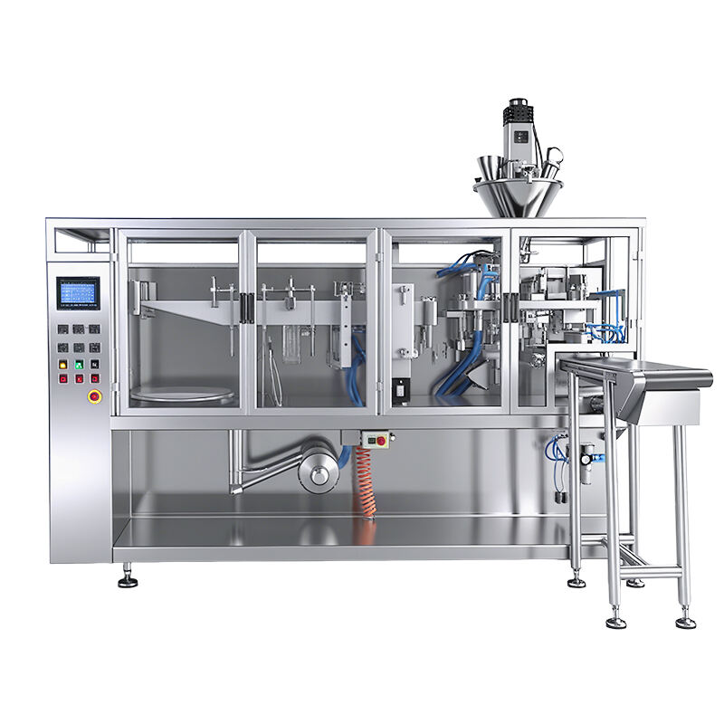 Automatic Simplex Sachet Horizontal  Packaging Machine with PLC Control and Touch Screen