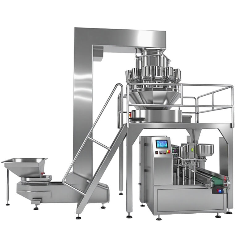 8-station Automatic Premade Bag Granular Packing Machine