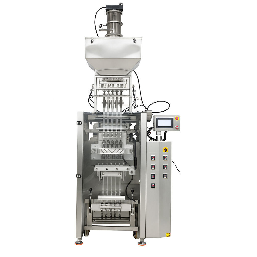Automatic Multi-Lanes Granule Packing Machine for High-Speed Sachet Packaging