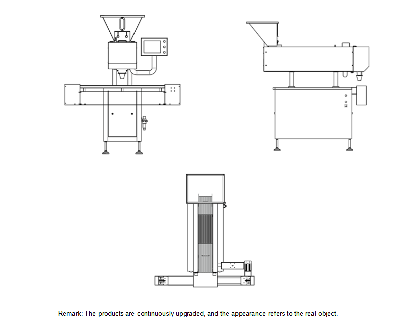 8C High-Speed Automatic Counting Machine for Tablets, Capsules & Small Parts manufacture