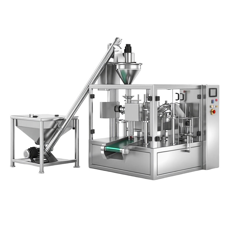 Automatic Horizontal Pouch Packaging Machine with PLC Control for Efficient Packing