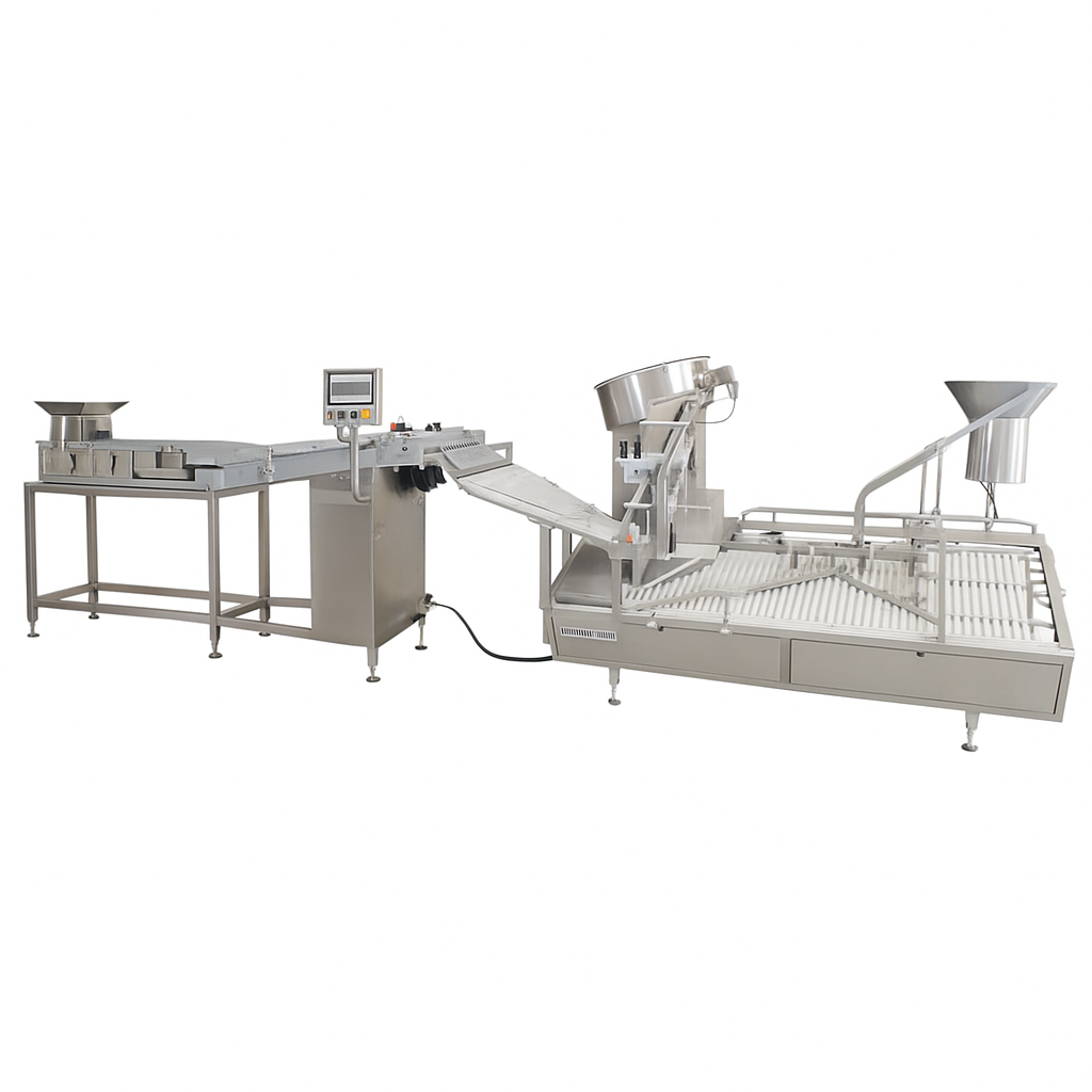 Effervescent Feeding & Sorting Tablets Tube Filling Machine
