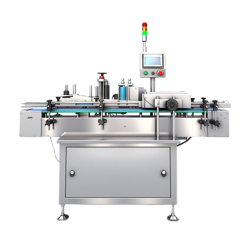 Automatic Labeling Machine for Bottles with Advanced Touch Screen Control